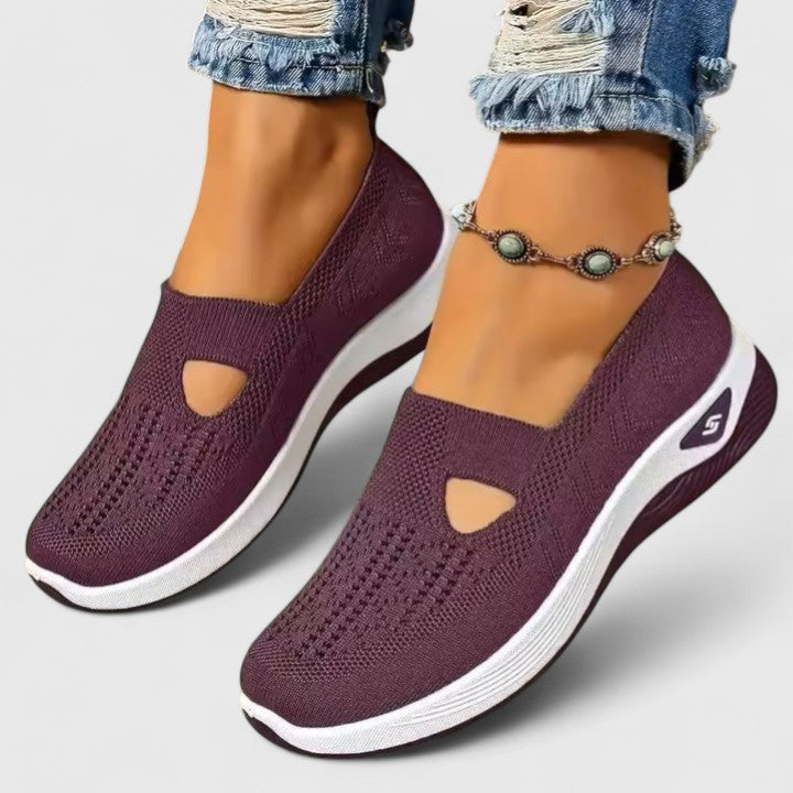 Emilia – Women Slip-On Mesh Walking Sneakers - Image 13