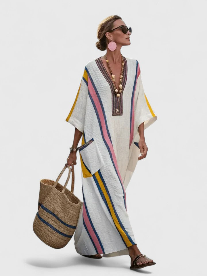 Franziska – Bohemian Relaxed Fit Dress - Image 3