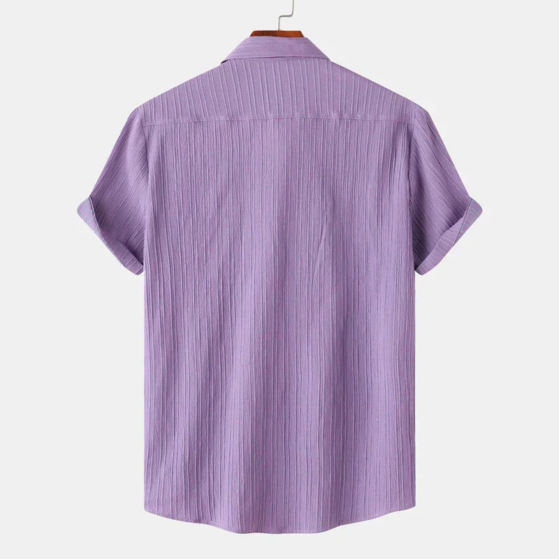 Noah – Polo Collar Short Sleeve Shirt - Image 2