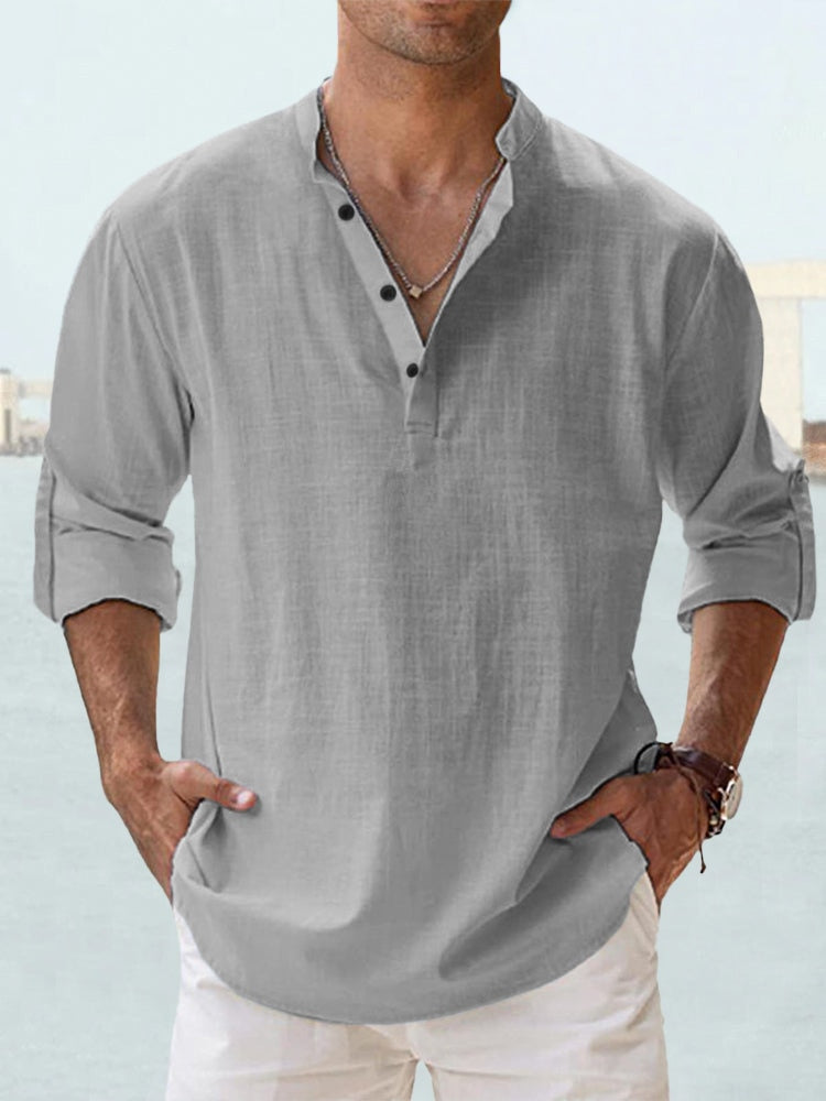 Oliver – Breathable Button-Up Shirt - Image 3