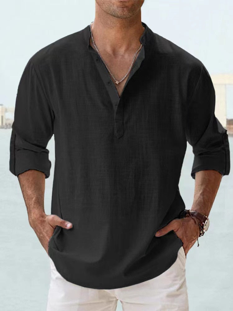 Oliver – Breathable Button-Up Shirt - Image 2