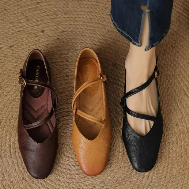 Renate – Elegant Mary Jane Flats - Image 9