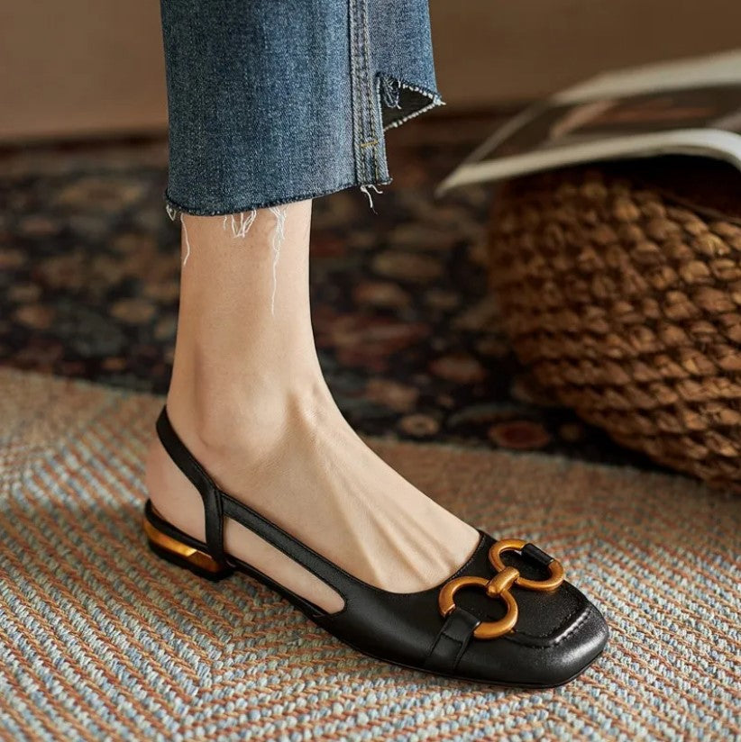 Kerstin – Chic Slingback Flats - Image 5