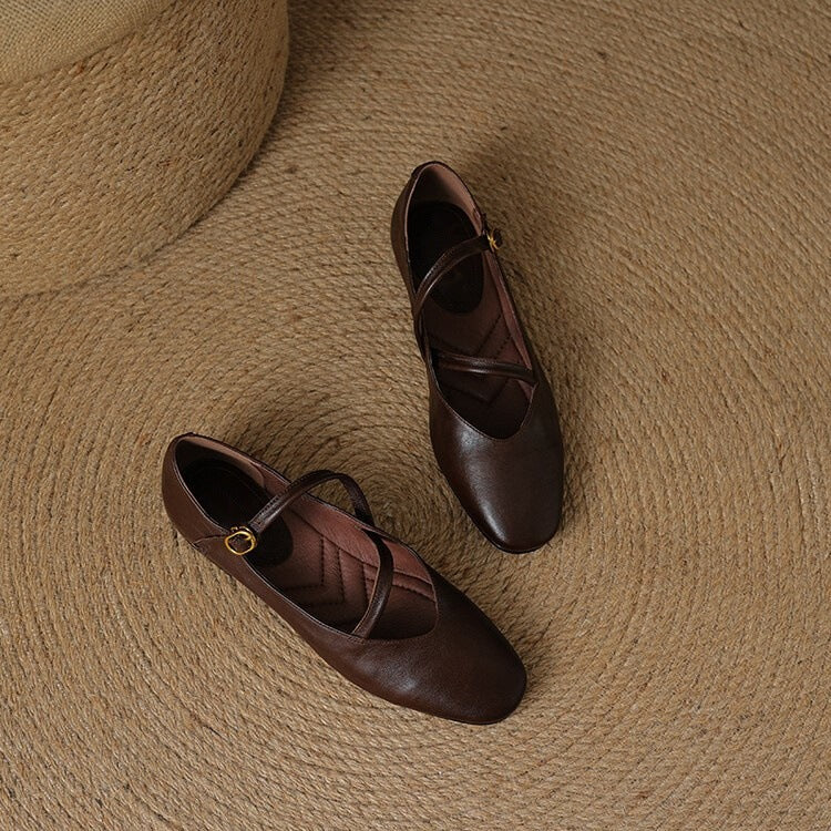 Renate – Elegant Mary Jane Flats - Image 8
