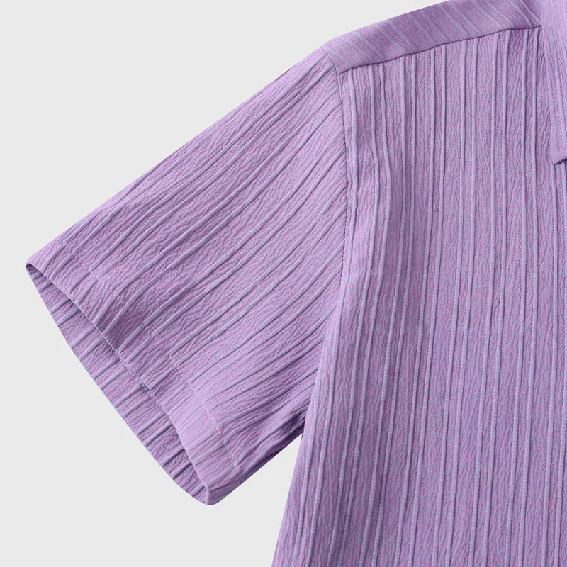 Noah – Polo Collar Short Sleeve Shirt - Image 4