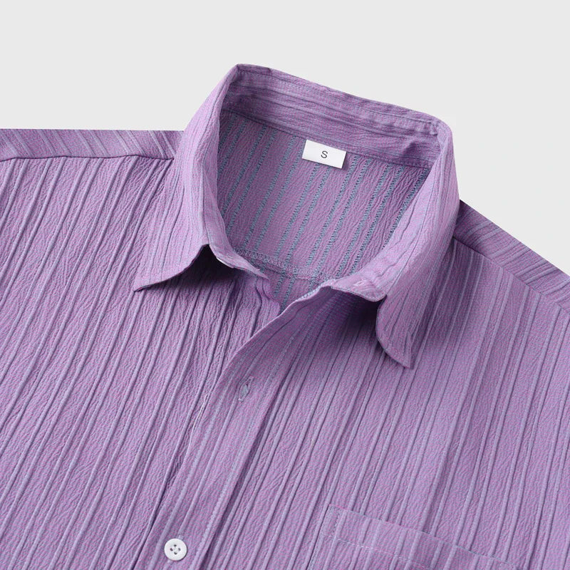 Noah – Polo Collar Short Sleeve Shirt - Image 3