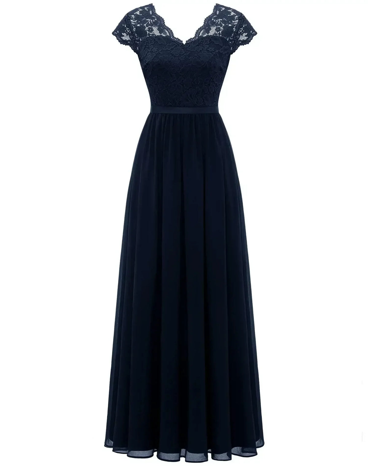 Sandra – Women Elegant Lace Evening Dress - Image 10