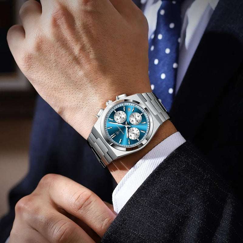 Gino – Luxury Chronograph Panda Watch - Image 2