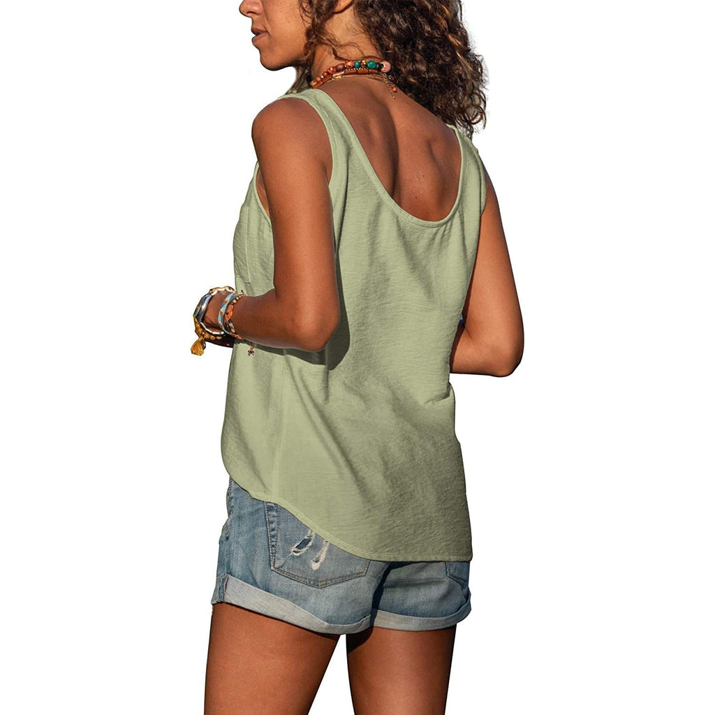 Alma – Elegancki damski tank top na ramiączkach