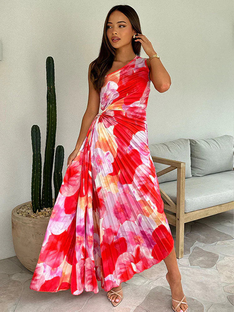 Gerda – Elegant Pleated Summer Dress - Image 6