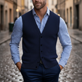 Walter – Stylish Knit Buttoned Vest for Men - Image 5