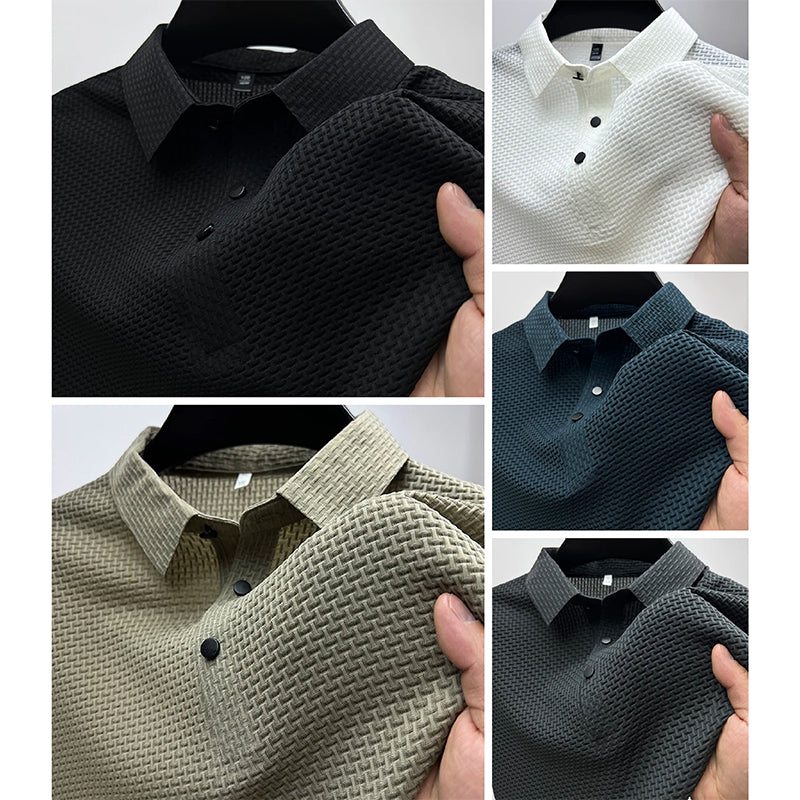 Robert – Textured Short Sleeve Shirt - Image 6