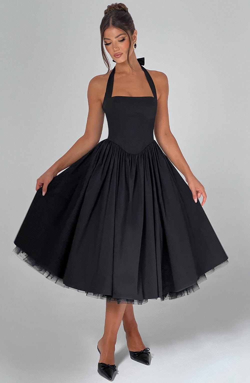 Lea – Elegant Halter-Neck Dress for Women - Image 10