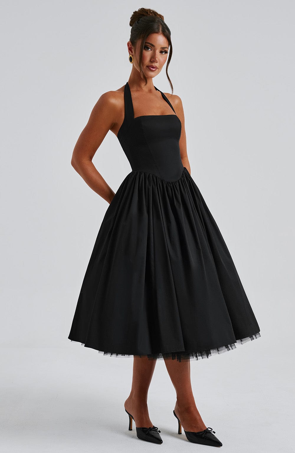 Lea – Elegant Halter-Neck Dress for Women - Image 11