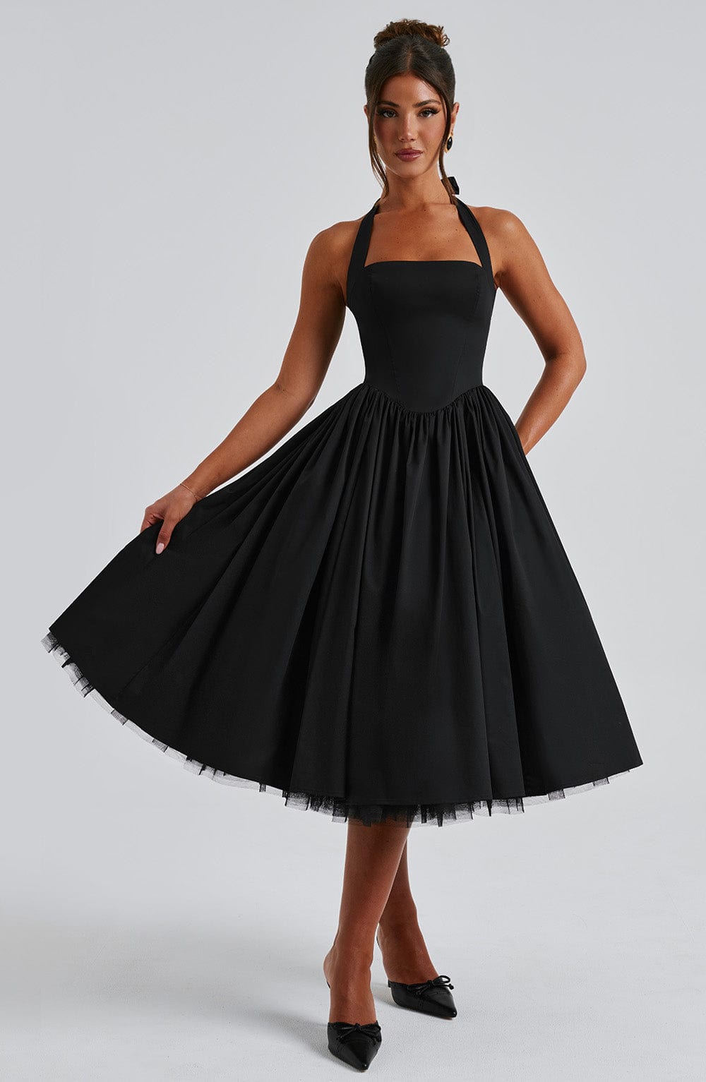 Lea – Elegant Halter-Neck Dress for Women - Image 13