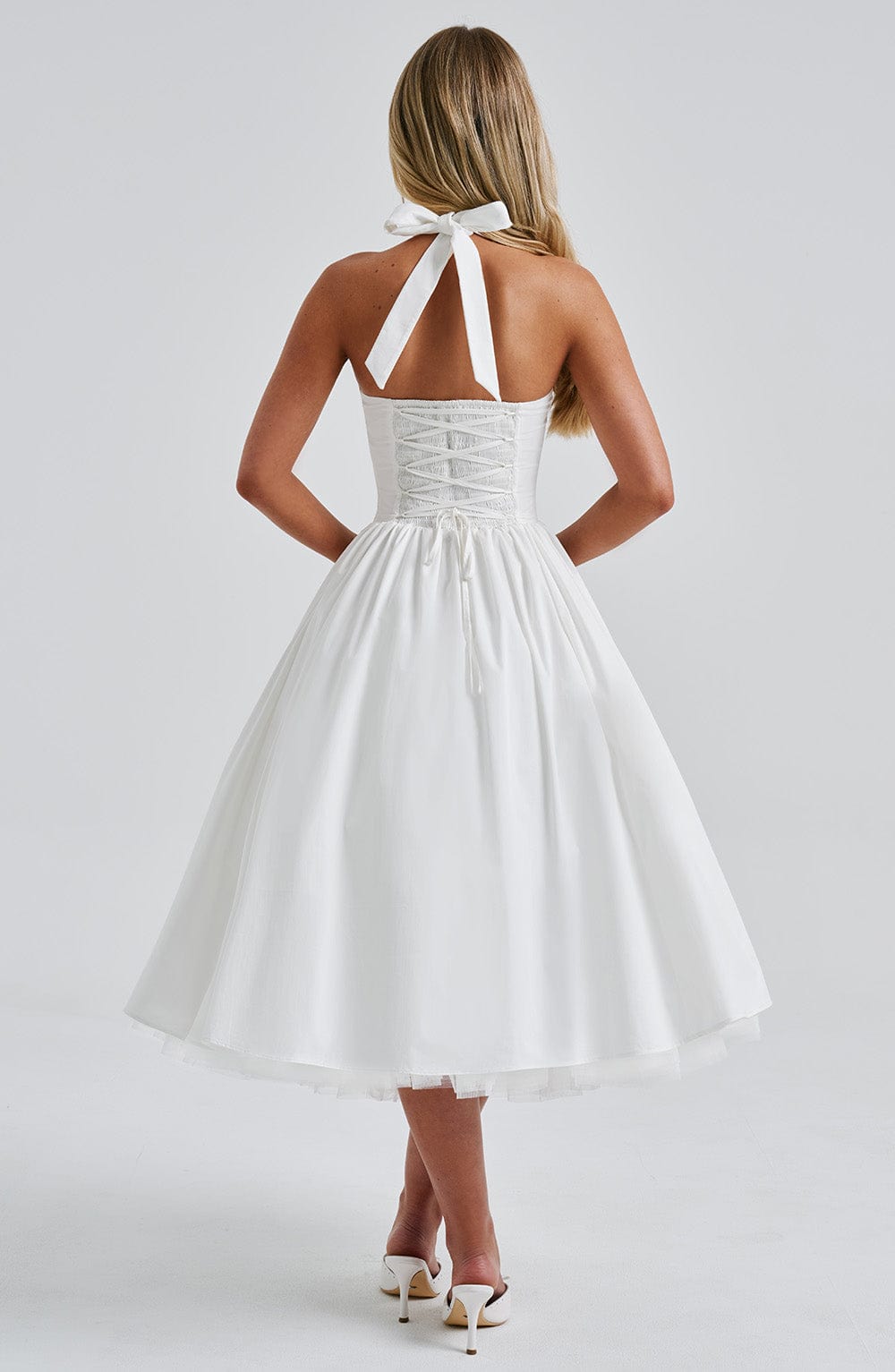 Lea – Elegant Halter-Neck Dress for Women - Image 8