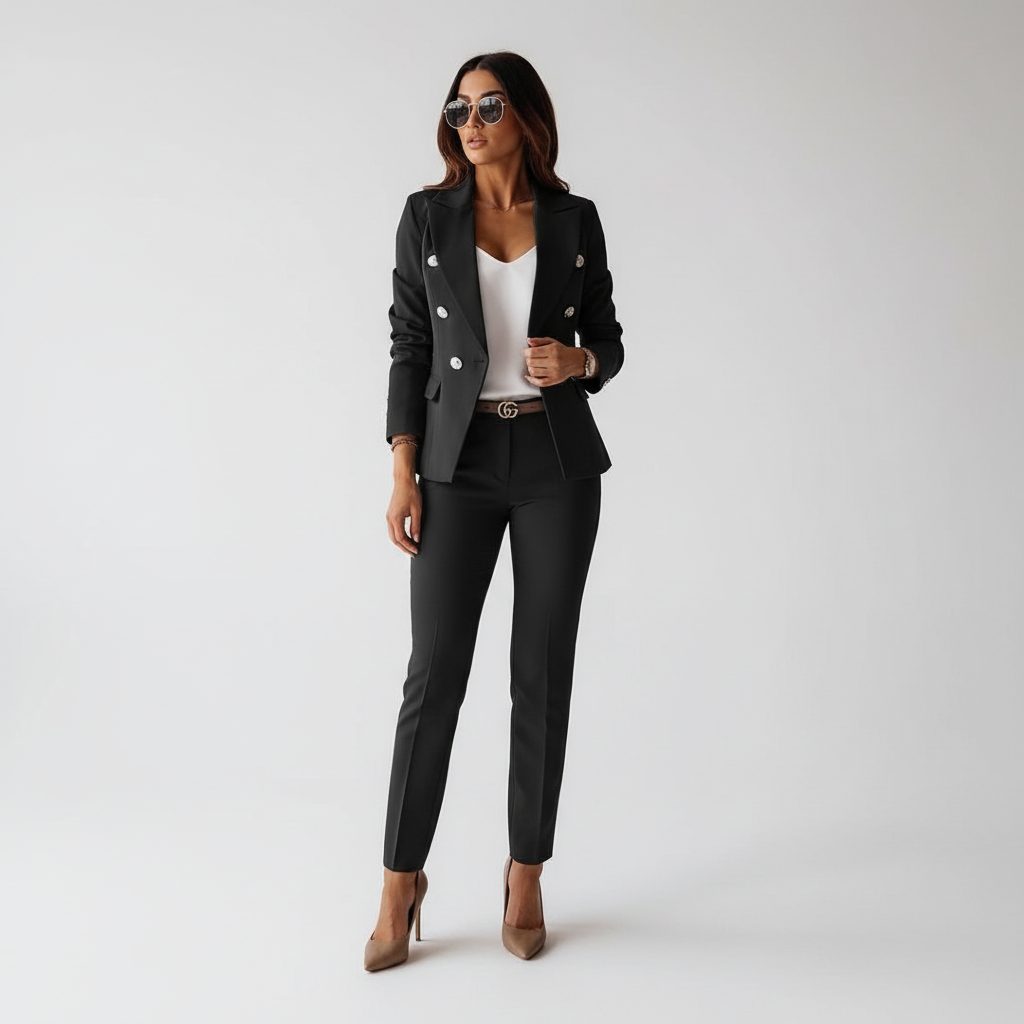 Laura – Women Two-piece jacket set Blazer - Image 4