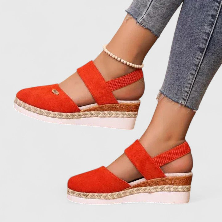 Aria – Stylish Wedge Sandals - Image 10
