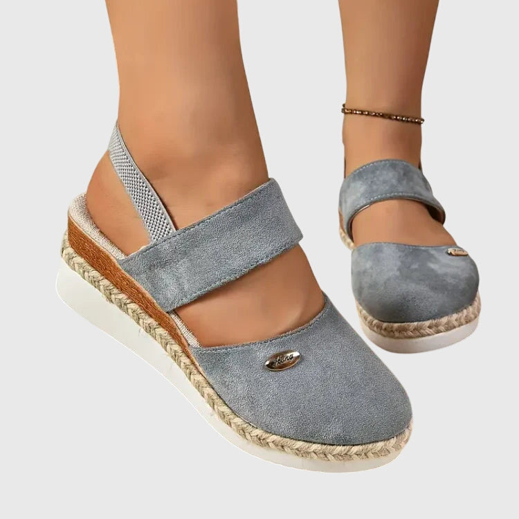 Elena – Braided Closed Toe  Sandals - Image 3