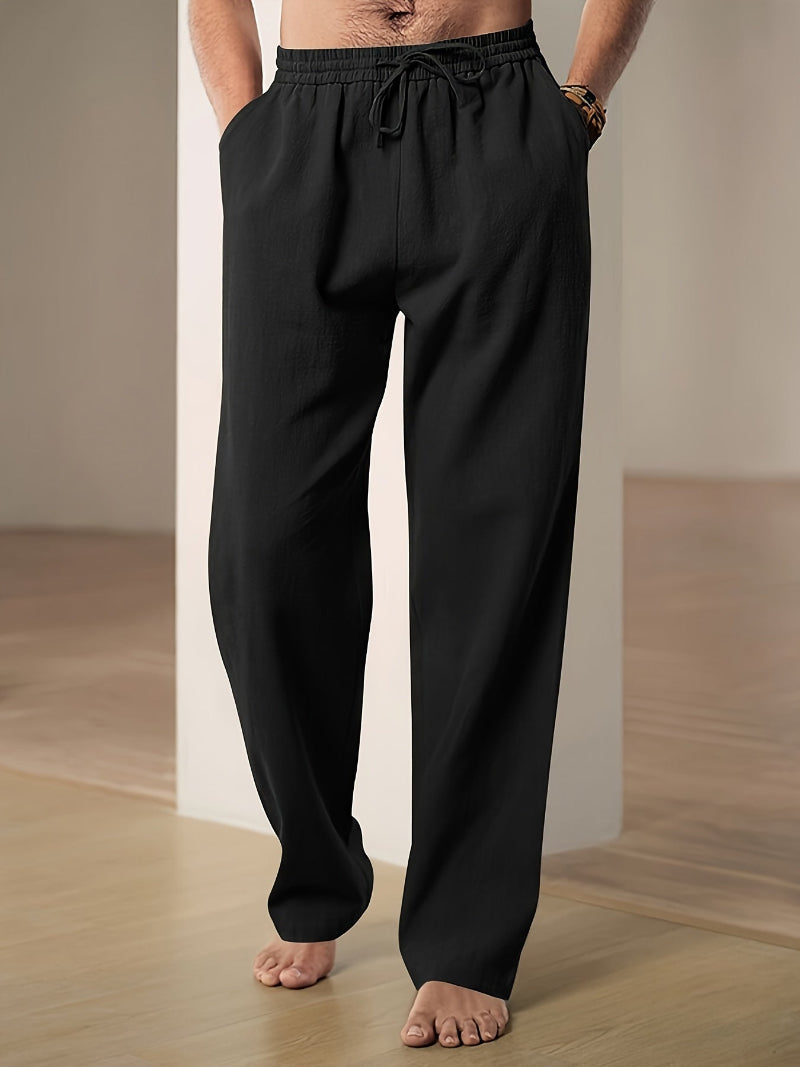Matthias – Elastic Waist Drawstring Pants - Image 2