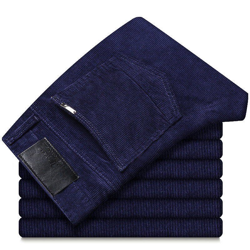 Paweł – Męskie Sztruksowe Spodnie Slim Fit