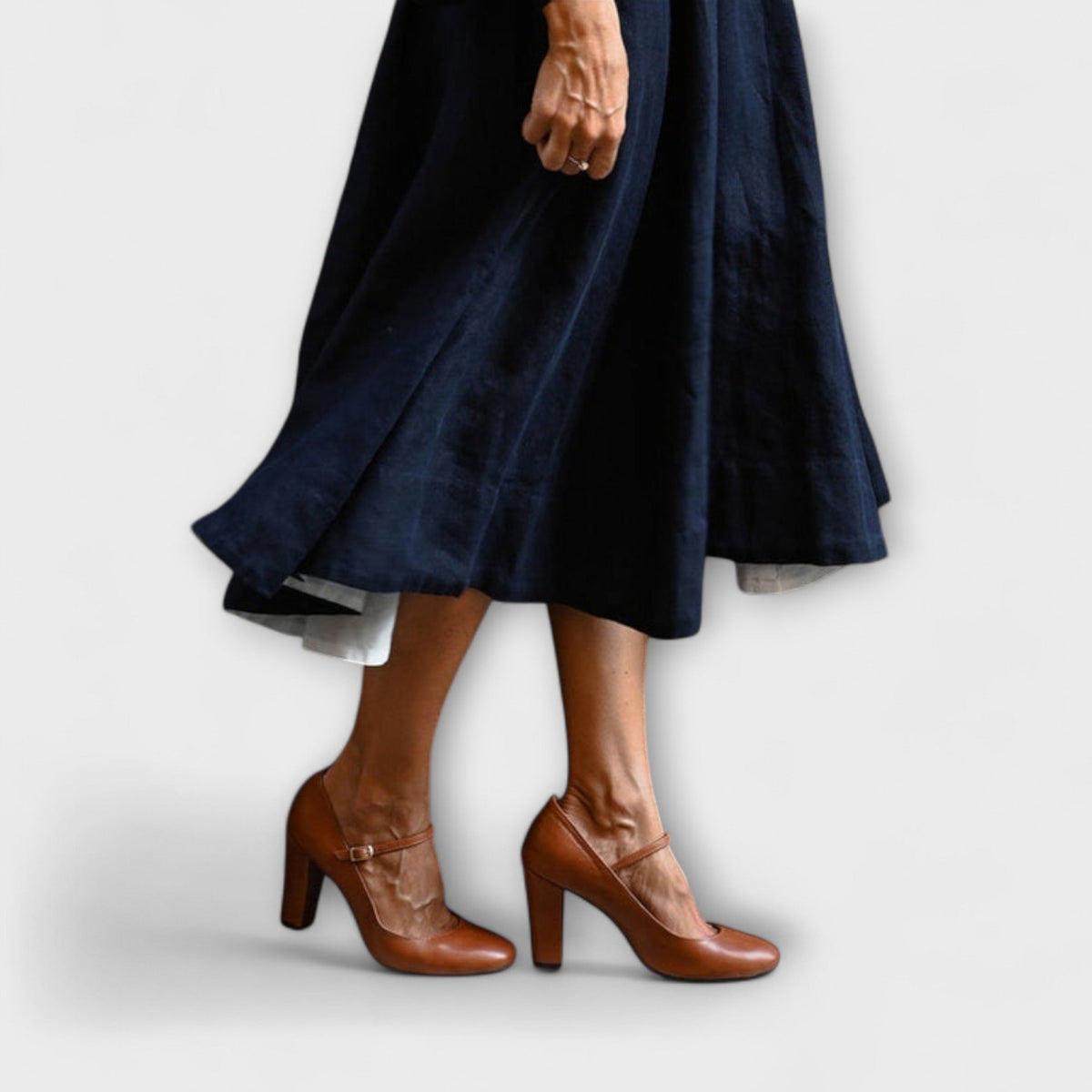 Ingrid – Elegant Modern Mary jane Heels  for Women - Image 1