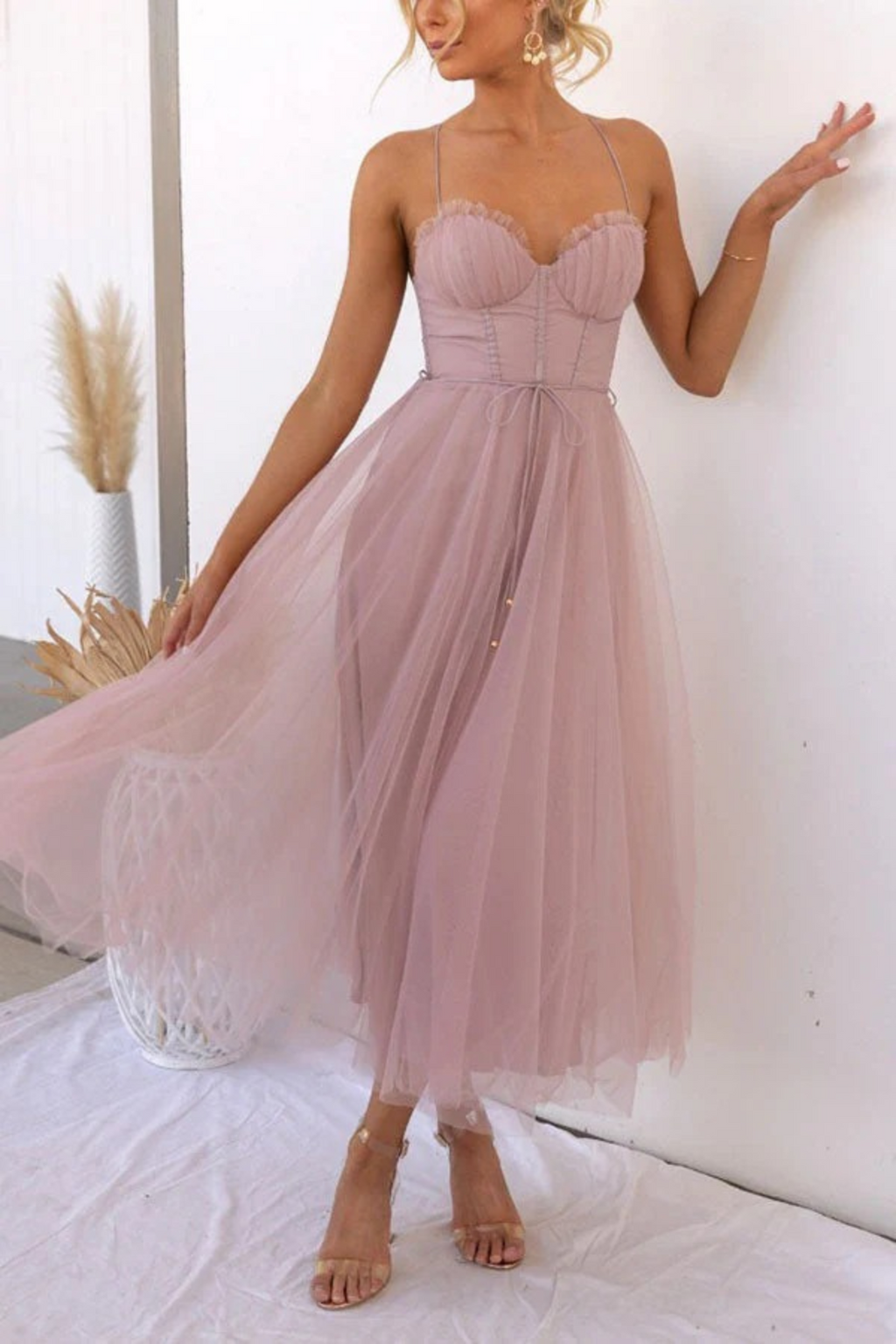 Franziska – Elegant Flowing Wedding Guests Dress - Image 12