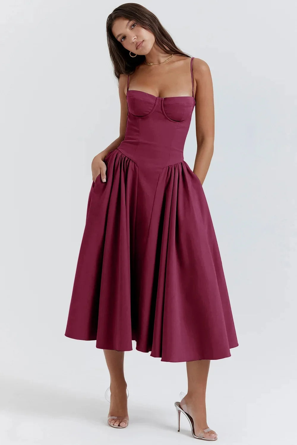 Ella – Elegant A-Line Dress for Women - Image 1