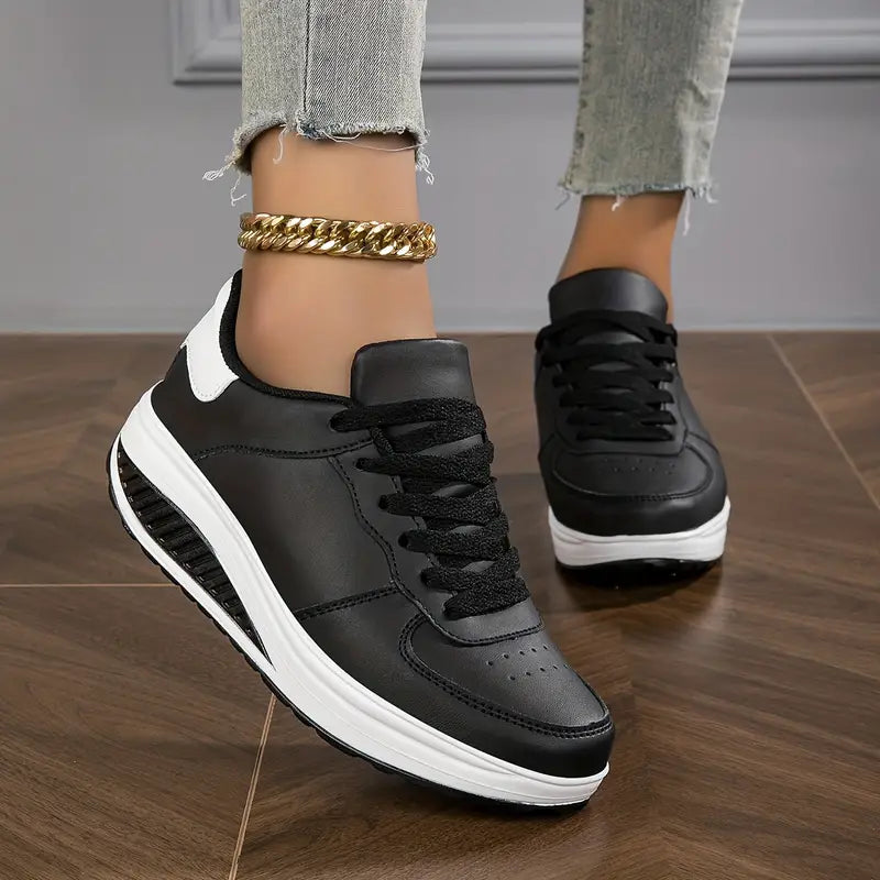 Klaudia – Stylowe sneakersy na platformie dla kobiet