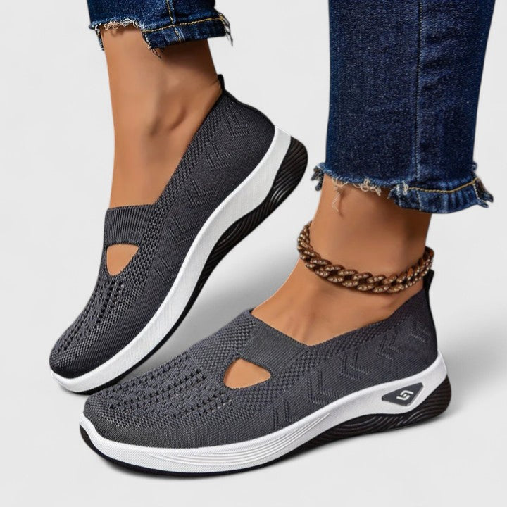 Emilia – Women Slip-On Mesh Walking Sneakers - Image 11