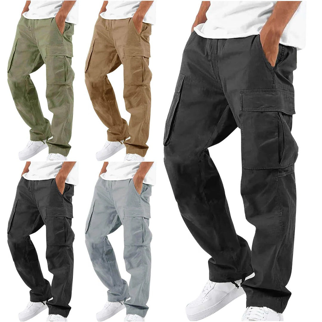 Cargo Pants Women's Relaxed Fit with Elastic Waist - Image 23