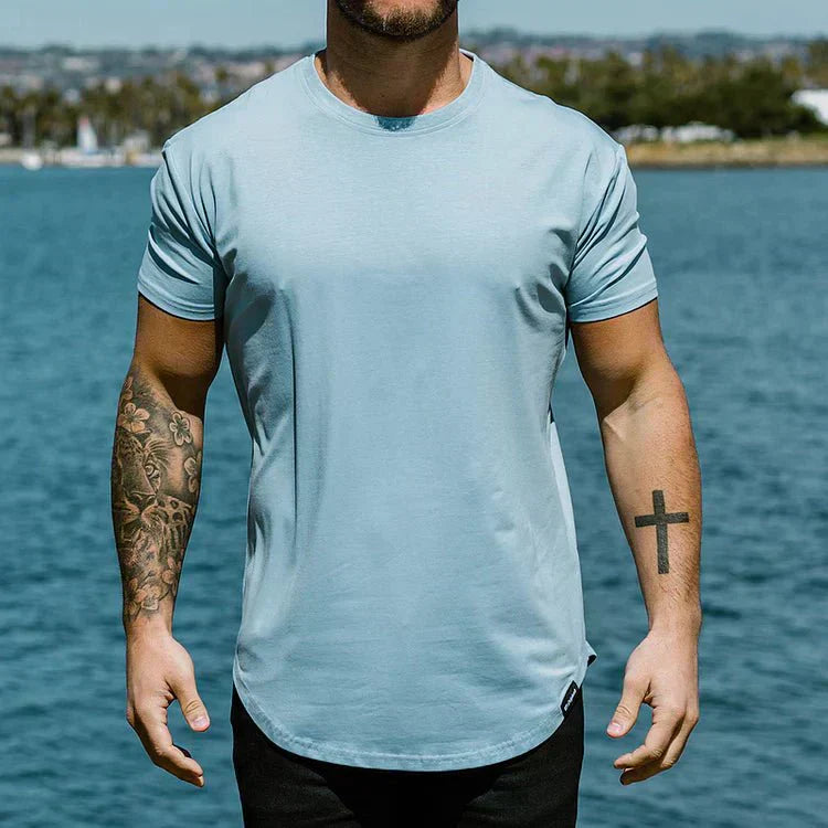 Liam – Męska koszulka o sportowym, dopasowanym kroju