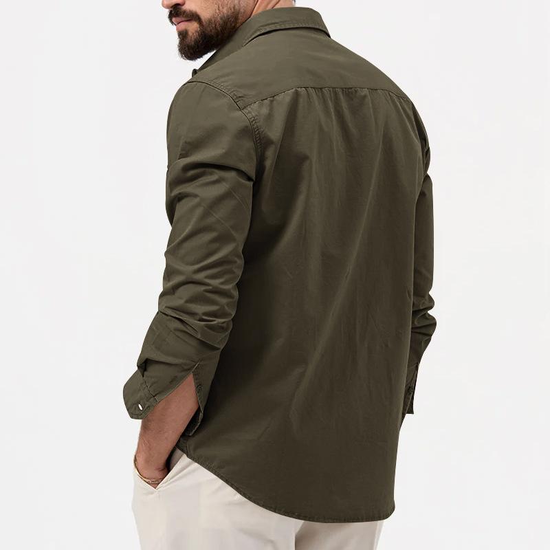 Julian – Cargo Button-Up Shirt - Image 5
