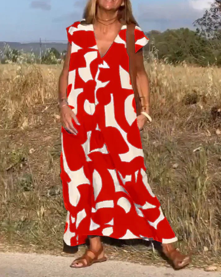 Florence – Damska letnia sukienka maxi