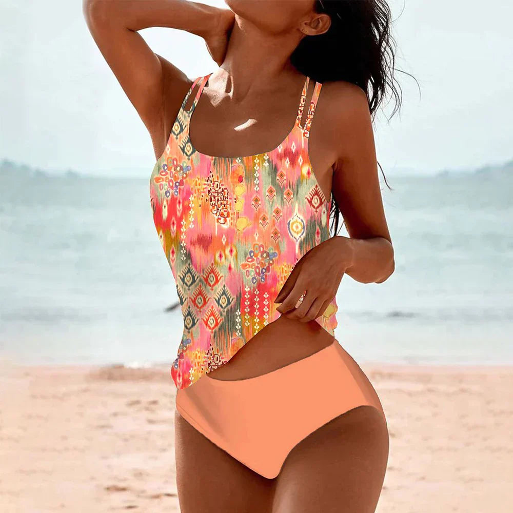 Katrin – Floral Print Bikini Set - Image 2