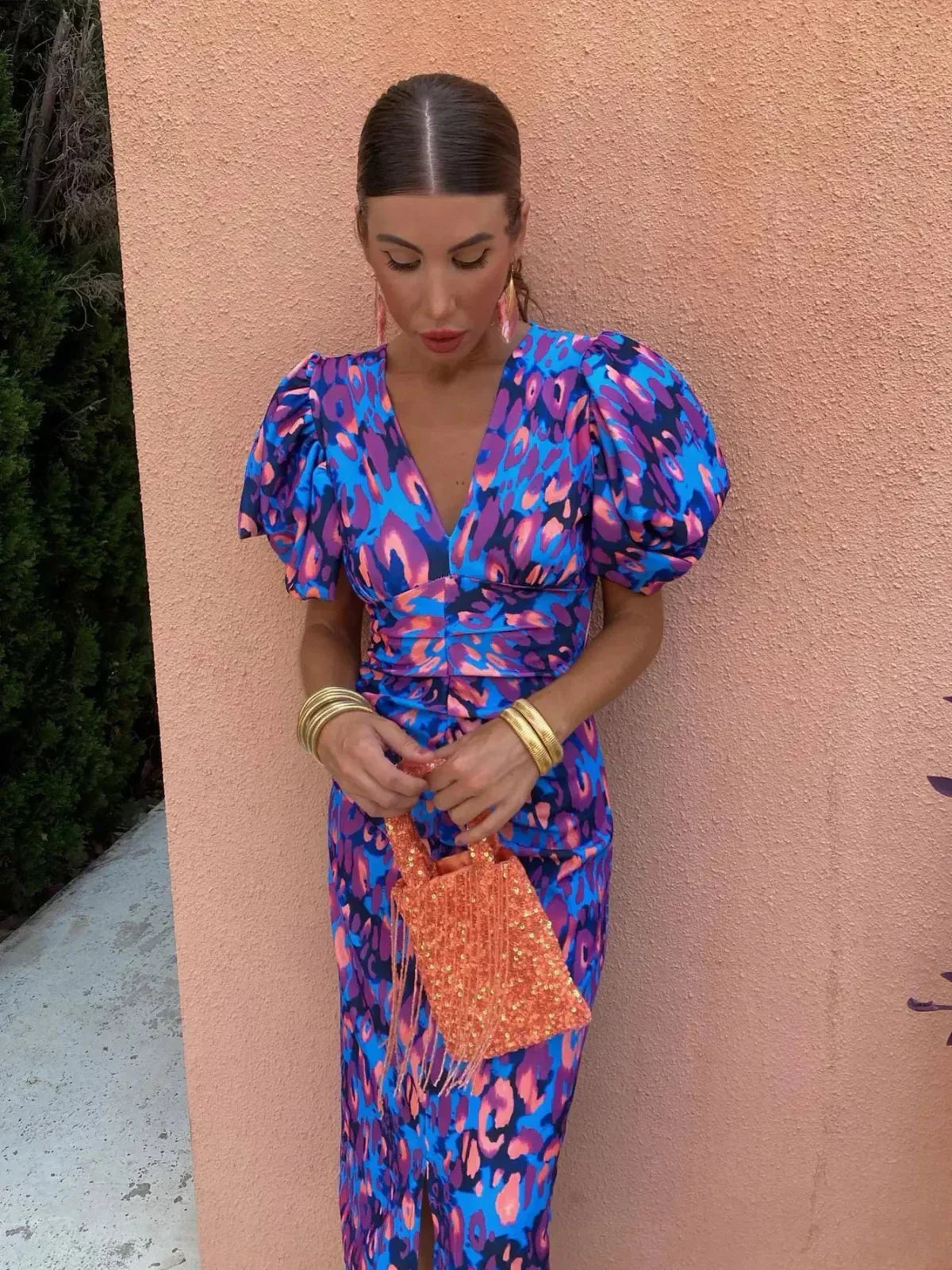Maja – Puff Sleeve Summer Dress - Image 3