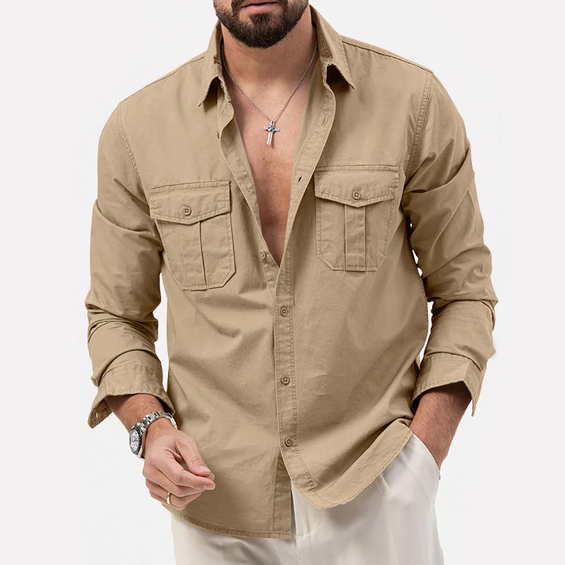 Julian – Cargo Button-Up Shirt - Image 12