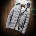 Pikowana kurtka męska o kroju slim fit z zamkiem błyskawicznym - J&B; - 2 - Livia-Moda