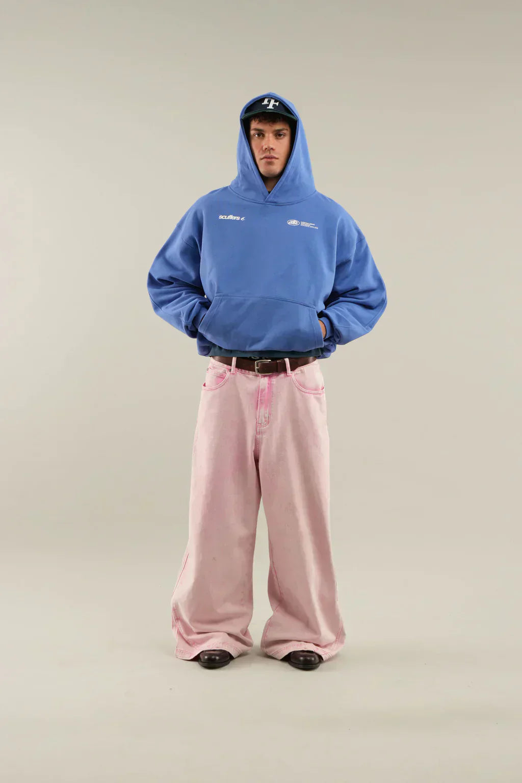 Marek – Oversize Bluza z Kapturem Męska w Stylu Streetwear