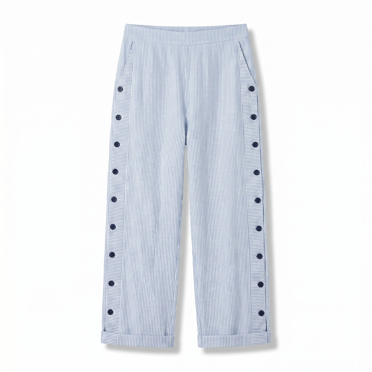 Sophia – Striped Lightweight Trousers - Image 6