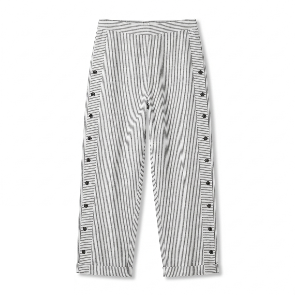 Sophia – Striped Lightweight Trousers - Image 8