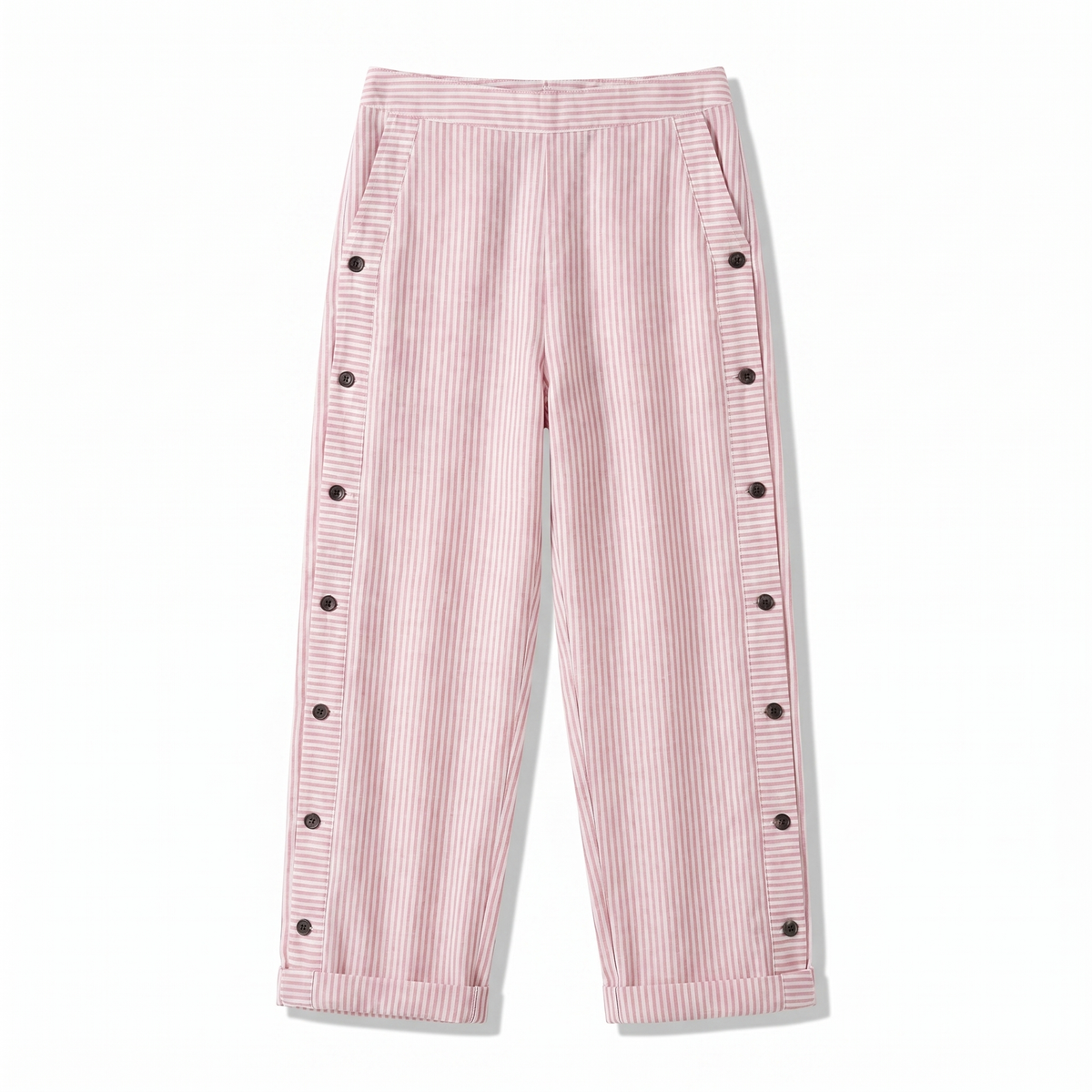 Sophia – Striped Lightweight Trousers - Image 7